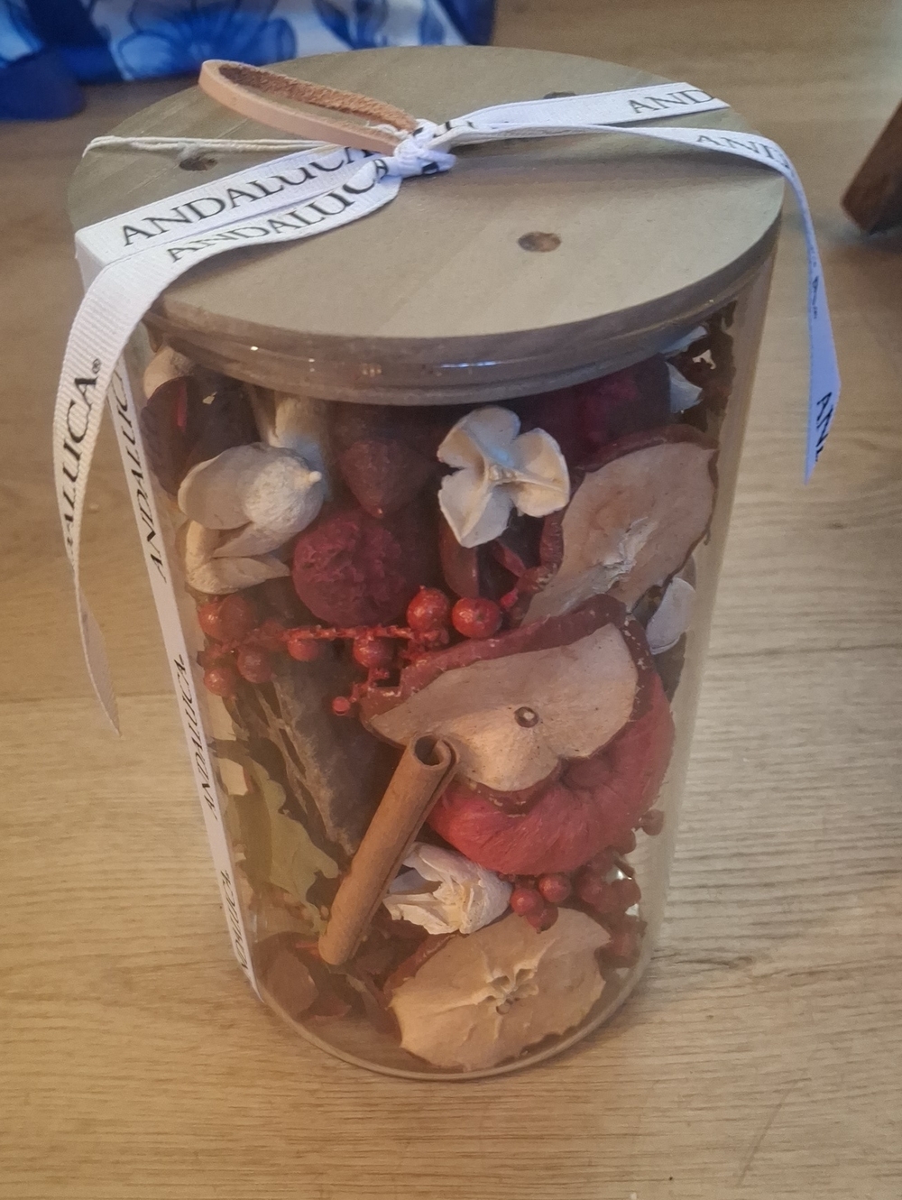 Apple Cider Cinnamon Potpourri Jar - By Andaluca